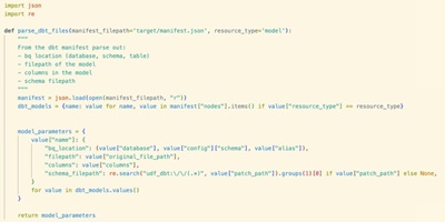 Dynamically Update dbt Projects with Python & Manifest | Brooklyn Data